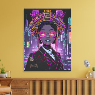 Lienzo Neon Futuro ID1028