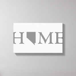Lienzo Nevada Home State Word Art