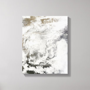 Lienzo Nevadas pesadas en China