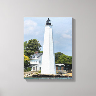 Lienzo New London Harbour Lighthouse CT Lighthouse
