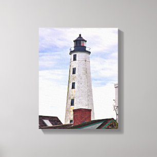 Lienzo New London Harbour Lighthouse CT Lighthouse