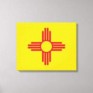 Lienzo New Mexico State Flag Design