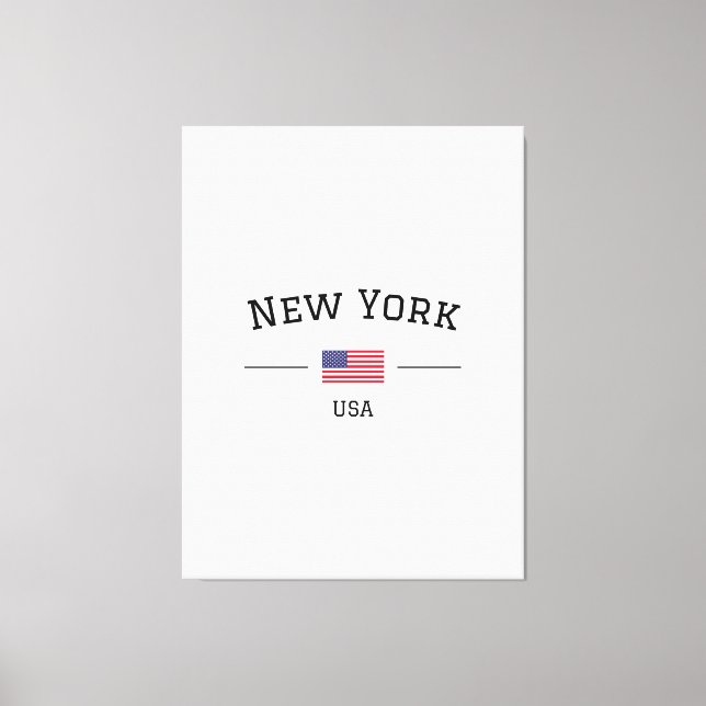 Lienzo New York (Anverso)