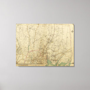 Lienzo New York City del norte 4