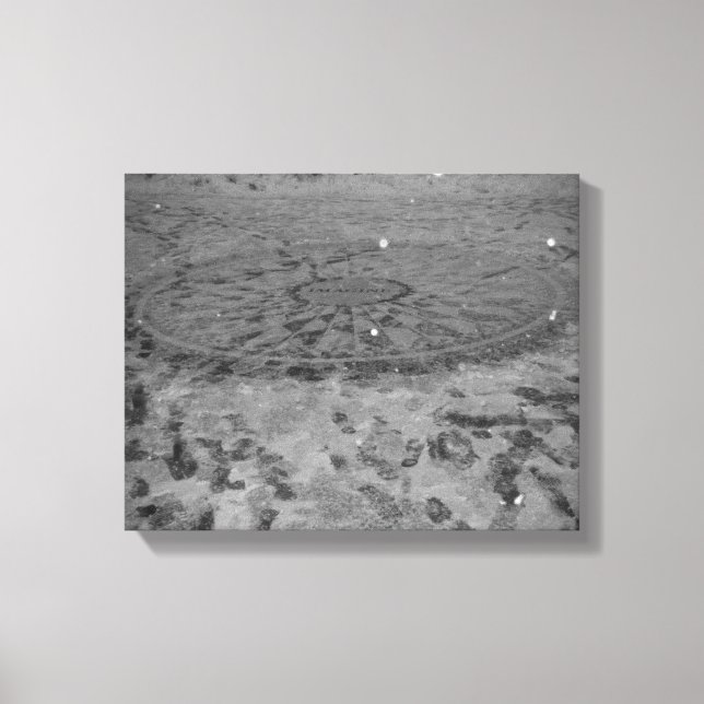 Lienzo New York City NYC Strawberry Fields Central Park (Anverso)