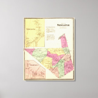 Lienzo Newcastle, ciudad