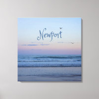 Newport Beach California Ocean Sunrise Blue