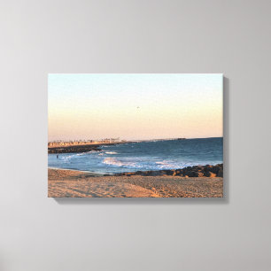 Lienzo Newport Beach en Sunset, California