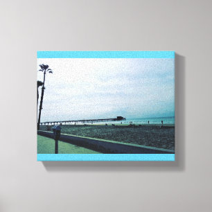 Lienzo Newport Pier, Newport Beach, California