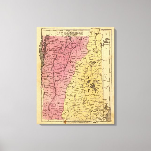 Lienzo NH, Vermont (Anverso)