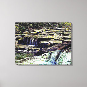 Lienzo Niagara Falls NY - Vista Desde La Isla Luna