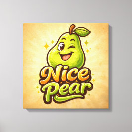 Lienzo Nice Pear - Feelin Fruity - Foodie Fiends