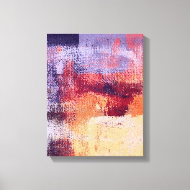 Lienzo Nichinan Abstracto  (Anverso)