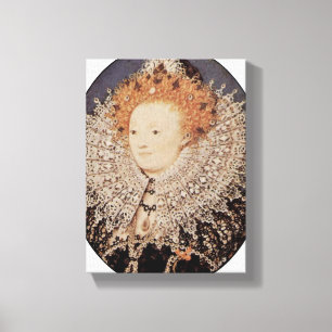 Lienzo Nicholas Hilliard - reina Elizabeth I de