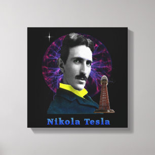 Lienzo Nicola Tesla