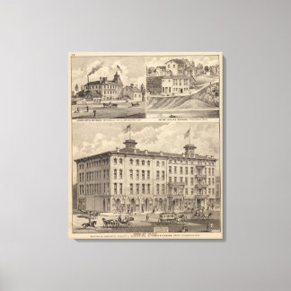 Lienzo Nicollet House, Cervecería de Orth, Minnesota