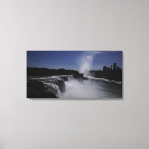 Lienzo Niebla de Niagara en ascenso