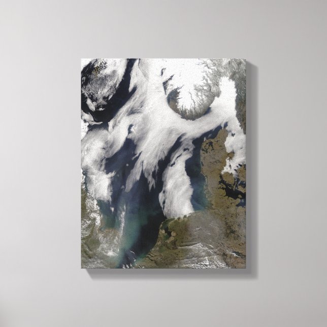 Lienzo Niebla en el Mar del Norte (Anverso)