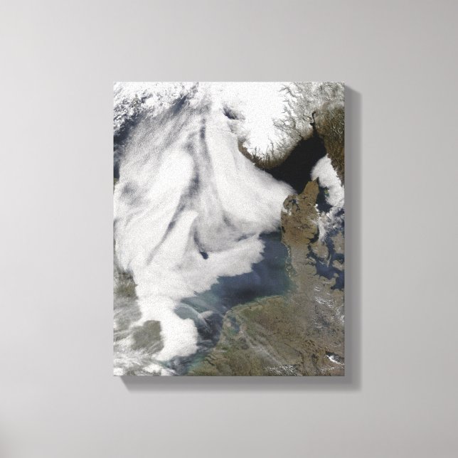 Lienzo Niebla en el Mar del Norte 2 (Anverso)