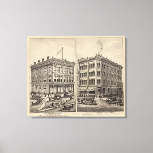 Lienzo Niederlander y ciudadanos banco, Wichita, Kansas