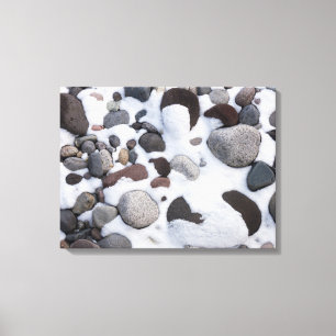 Lienzo Nieve Y Rocas, Parque Nacional Del Monte Rainier 2