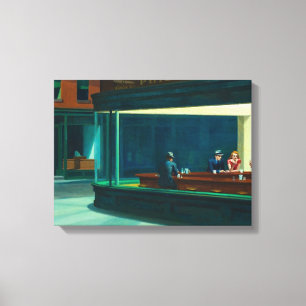 Lienzo Nighthawks Edward Hopper