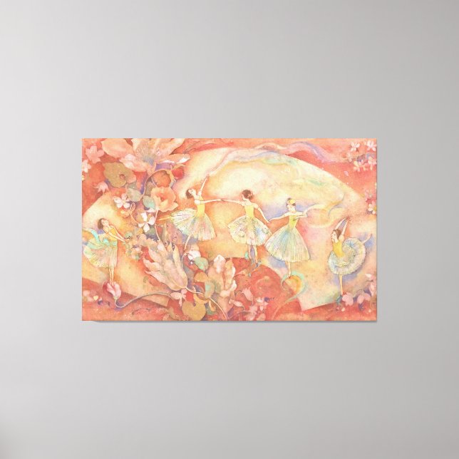 Lienzo Nijino-Odori: A Rainbow Dance (Anverso)