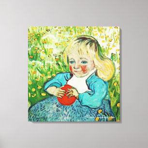 Lienzo Niño con Naranja, 1890. Vincent van Gogh