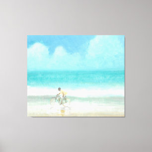 Lienzo Niño en bicicleta 3