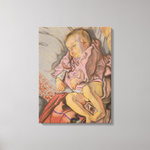 Niño pequeño durmiendo sobre una almohada (por Wys