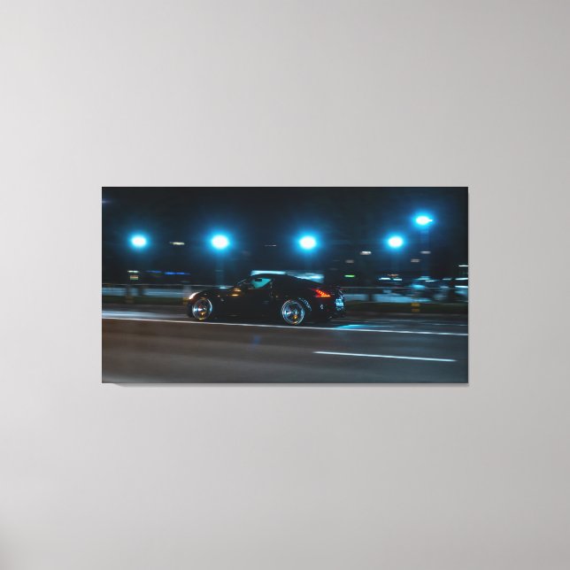 Lienzo Nissan 370z Nightrunner (Anverso)