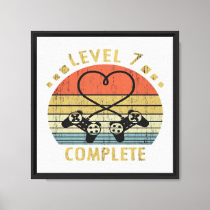 Lienzo Nivel 7 Completo - Regalo de Aniversario de Bodas