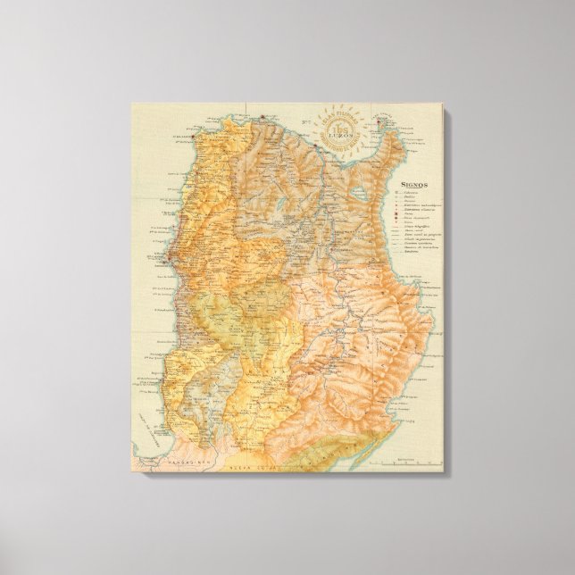 Lienzo No 7 Luzón (Anverso)