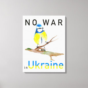 Lienzo No a la guerra en Ucrania