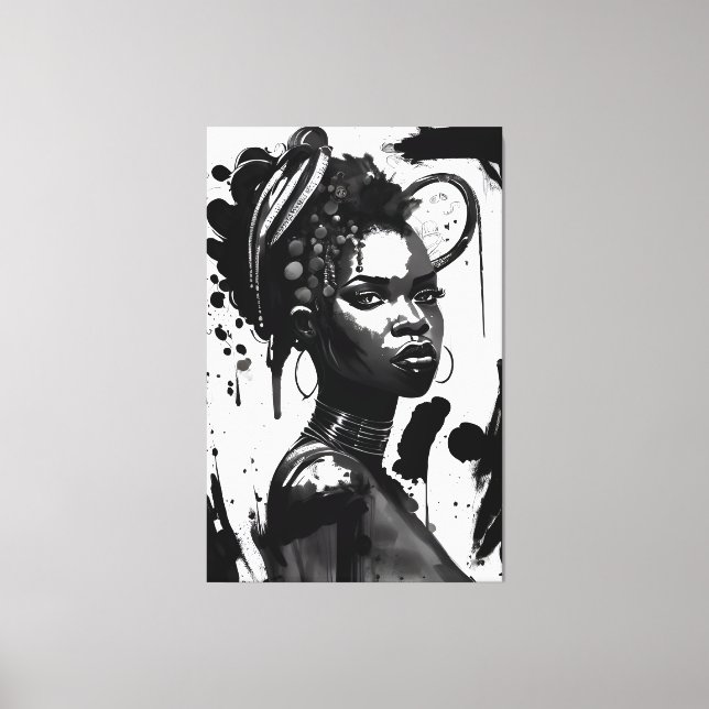 Lienzo No hay excepciones para la grandeza (Anverso)