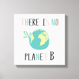 Lienzo No Hay Planeta B