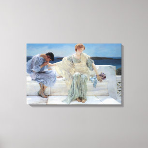 Lienzo No más preguntas por Sir Lawrence Alma Tadema