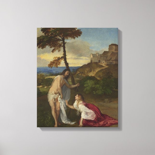 Lienzo No me toques (de Tiziano) (Anverso)
