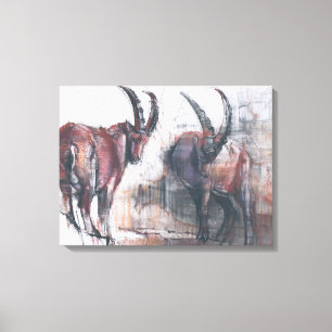 Lienzo No mire abajo