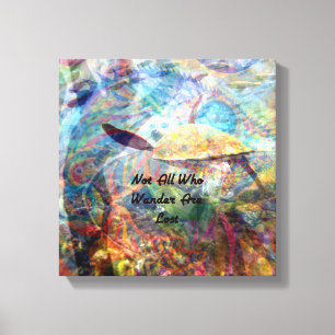 Lienzo No Todos Los Que Despertan Se Pierden La Cita Insp