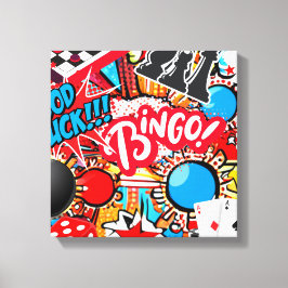 Lienzo Noche de juego