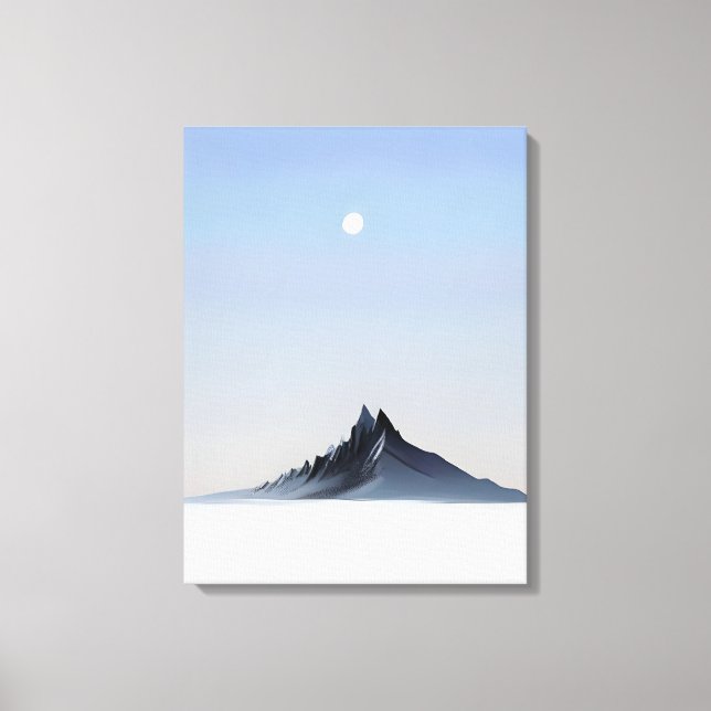 Lienzo Noche del desierto (Anverso)