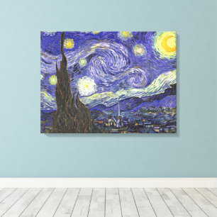 Lienzo Noche estrellada de Vincent van Gogh
