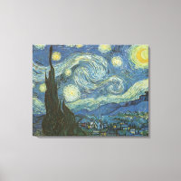 Noche estrellada de Vincent Van Gogh
