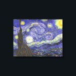 Lienzo Noche estrellada de Vincent van Gogh<br><div class="desc">Noche estrellada de Vincent van Gogh</div>