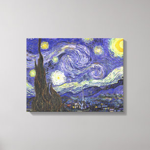Lienzo Noche estrellada de Vincent van Gogh