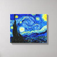 Noche estrellada por Van Gogh Bella Artes Canvas P