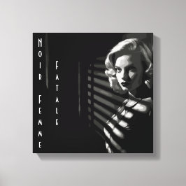Lienzo Noir Femme Fatale