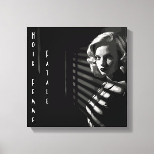 Lienzo Noir Femme Fatale