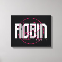 Nombre gráfico de Robin de alta tecnología